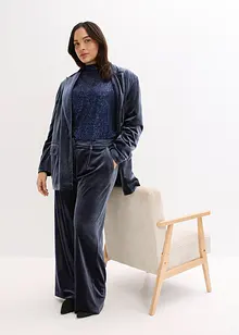 Blusa con paillettes, bonprix