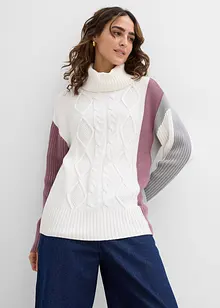 Maglione a collo alto, bonprix