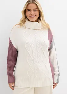 Maglione a collo alto, bonprix