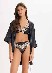 Perizoma in pizzo bicolore, bonprix