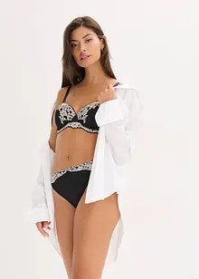 Reggiseno a balconcino in pizzo bicolore (pacco da 2), bonprix