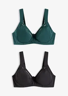 Reggiseno con ferretto (pacco da 2), bonprix