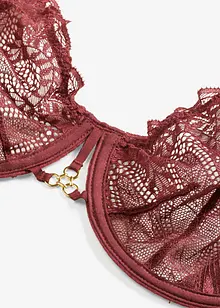 Reggiseno con ferretto in pizzo raffinato, bonprix