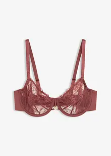 Reggiseno con ferretto in pizzo raffinato, bonprix
