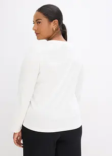 Maglia a maniche lunghe con stampa, bonprix