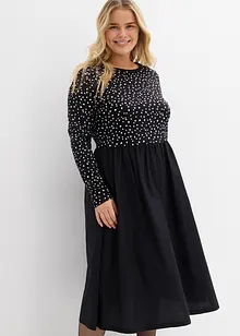 Abito in materiale misto di puro cotone, bonprix