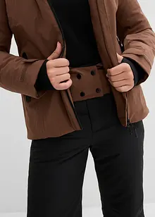 Giacca da sci con ghetta paraneve, bonprix