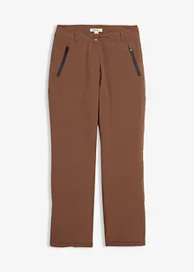 Pantaloni tecnici da neve con calda imbottitura e ghetta paraneve, bonprix