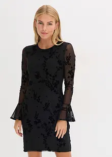 Miniabito con mesh, bonprix