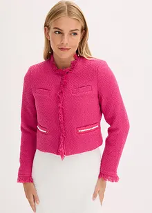 Blazer cropped in bouclé, bonprix