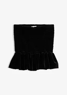 Gonna a palloncino in morbido velluto, bonprix