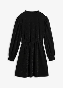 Abito glitterato in interlock robusto, bonprix