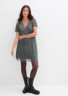 Abito corto glitterato, bonprix