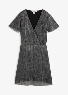 Abito corto glitterato, bonprix