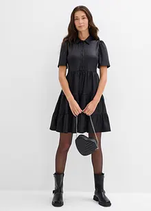 Miniabito in materiale lucido, bonprix