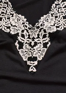 Body senza ferretto in modal morbido con pizzo, bonprix