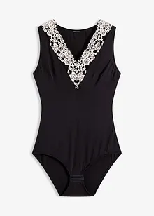 Body senza ferretto in modal morbido con pizzo, bonprix