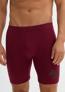 Boxer aderenti lunghi con cotone (pacco da 3), bonprix