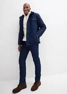 Jeans classic fit con inserto elasticizzato ai lati, straight, bonprix