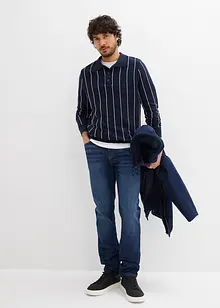 Jeans elasticizzati slim fit, tapered, bonprix