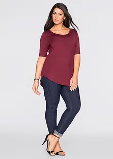 Canotta Taglie Forti Donna Essentials - Jersey Cotone Modal Confezioni Multiple, Vestibilità Aderente - Foto 4