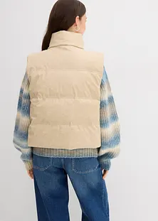 Gilet In Pile Per Donna Senza Maniche, Caldo E Elegante Con Tasca, Ideale Per L'inverno Casual