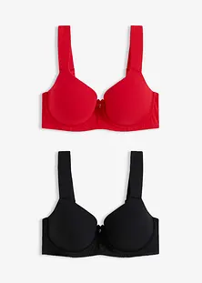 Reggiseno Push Up D.N Goddess Imbottito Con Ferretto – Taglie Forti Fino Alla 40, Ricamato