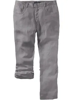 Pantaloni in lino regolabili regular fit, bonprix