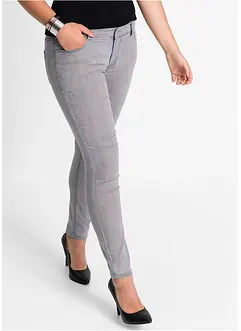 Jeans skinny elasticizzati, a vita media, bonprix