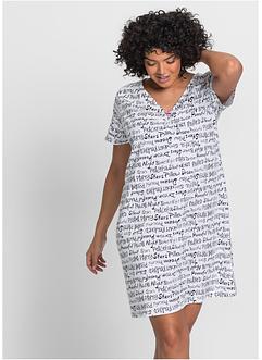 Acquista Camicia da notte taglie forti da donna Camicia da notte di media lunghezza a maniche corte primaverile ed estiva in Italia a partire da 33