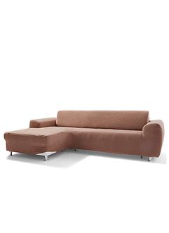 Copridivano ad angolo con effetto rilievo, bpc living bonprix collection