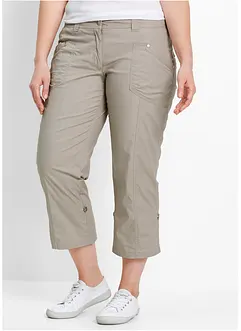 Pinocchietti cargo elasticizzati, bonprix
