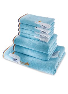 Asciugamano con gabbiani, bpc living bonprix collection