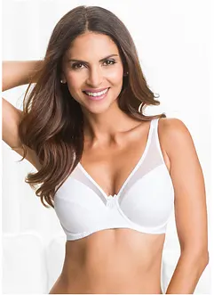 Reggiseno con ferretto e mesh (pacco da 2), bonprix