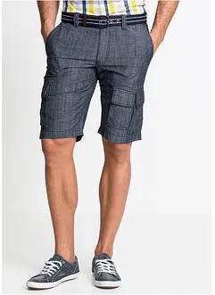 Bermuda cargo in puro cotone, loose fit, bonprix