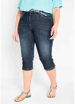 Jeans elasticizzati straight, a vita media, bonprix