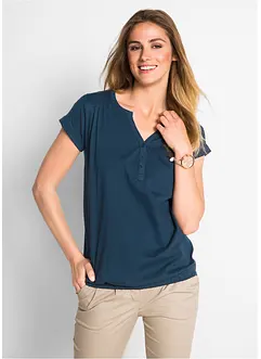 Maglia in cotone a maniche corte, bonprix