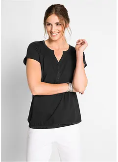 Maglia in cotone a maniche corte, bonprix