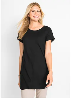 T-shirt lunga in puro cotone, bonprix