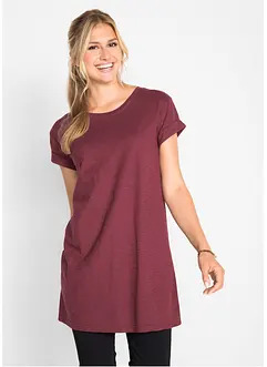 T-shirt lunga in puro cotone, bonprix