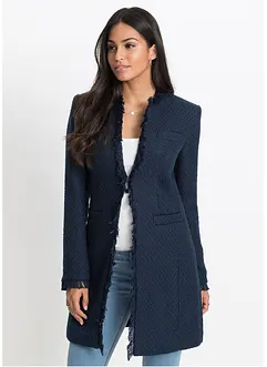 Blazer lungo bouclé, bonprix