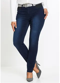 Jeans skinny elasticizzati, a vita media, bonprix