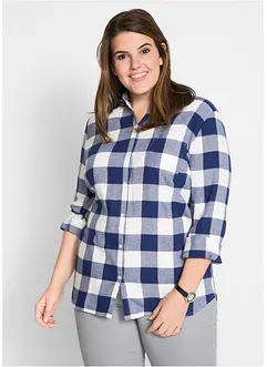 Camicia in flanella a maniche lunghe, bonprix