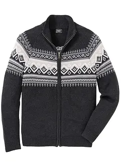 Cardigan norvegese con cotone, bonprix