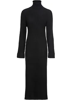 Abito in maglia a collo alto, bonprix