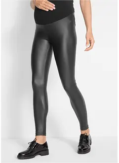 Leggings prémaman in similpelle, bonprix