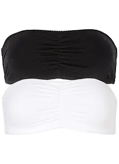 Reggiseno a fascia (coppe A e B) con cotone biologico (pacco da 2), bonprix