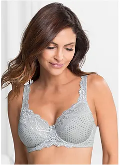 Reggiseno con ferretto e pizzo delicato (pacco da 2), bonprix