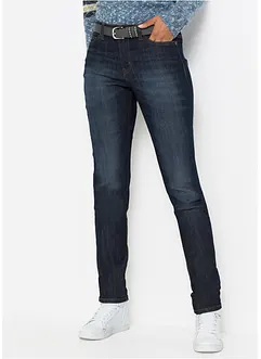 Mom jeans elasticizzati comfort, vita media, bonprix