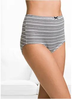 Slip a vita alta (pacco da 6), bonprix